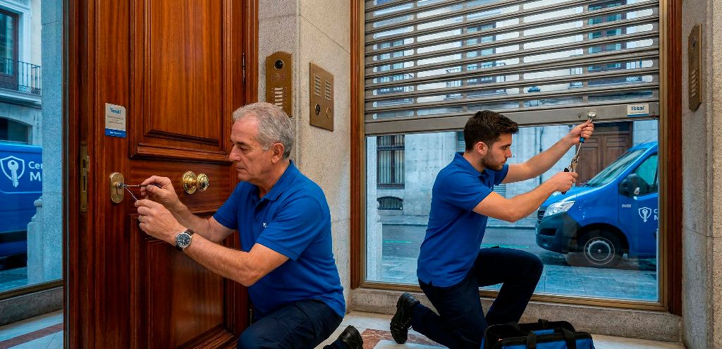 Servicio de Apertura de puertas acorazadas en Griñón