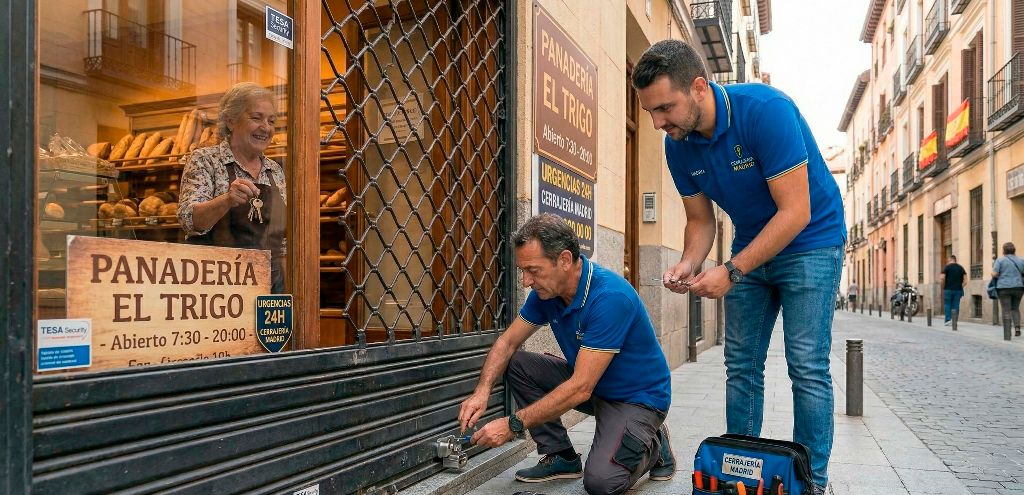 Servicio de Apertura de puertas acorazadas en Madarcos