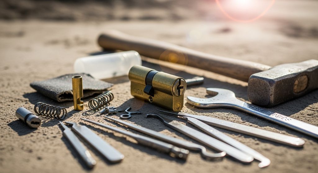 Cambio cerradura TESA en Las Águilas