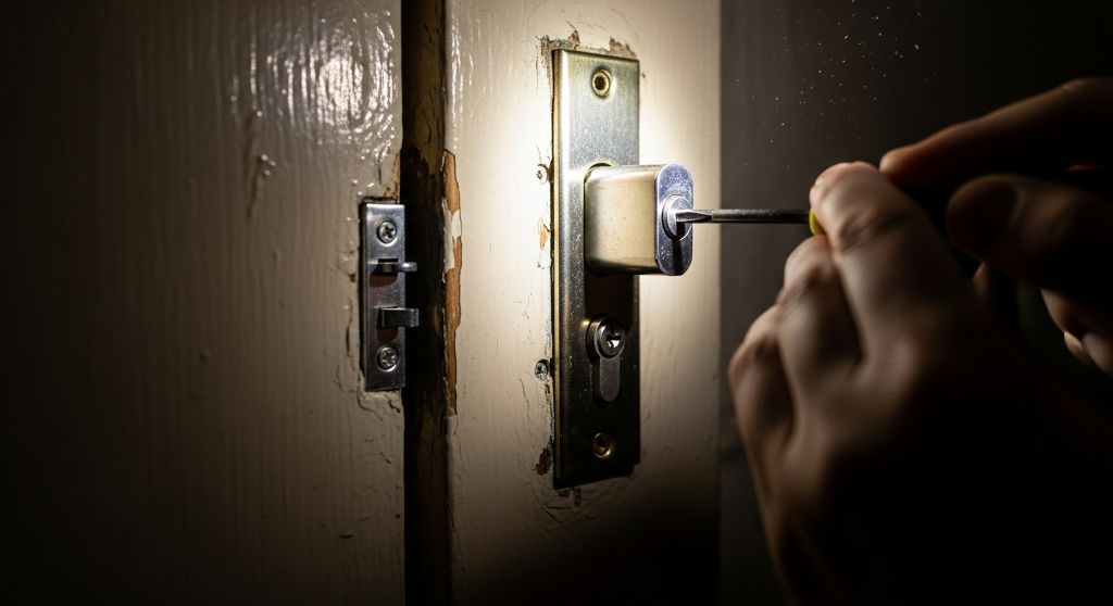 Cambio cerradura TESA en Los Cármenes